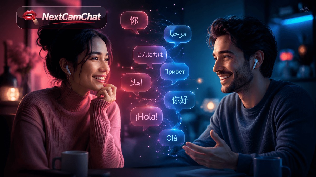 Video chat with strangers in any language